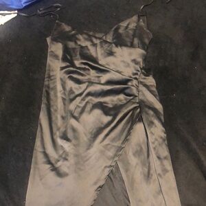 Black prom or gala dress size large